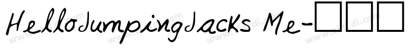 HelloJumpingJacks Me字体转换